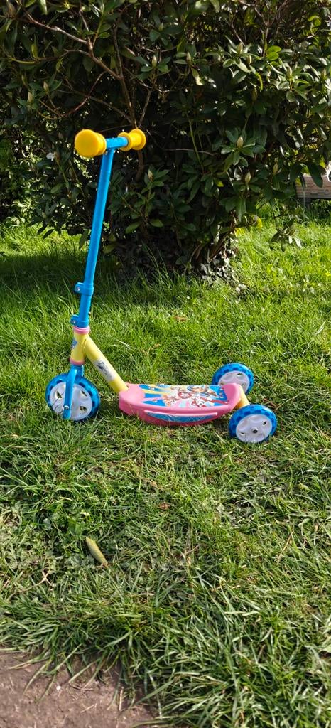 Paw patrol driewielstep, Ophalen