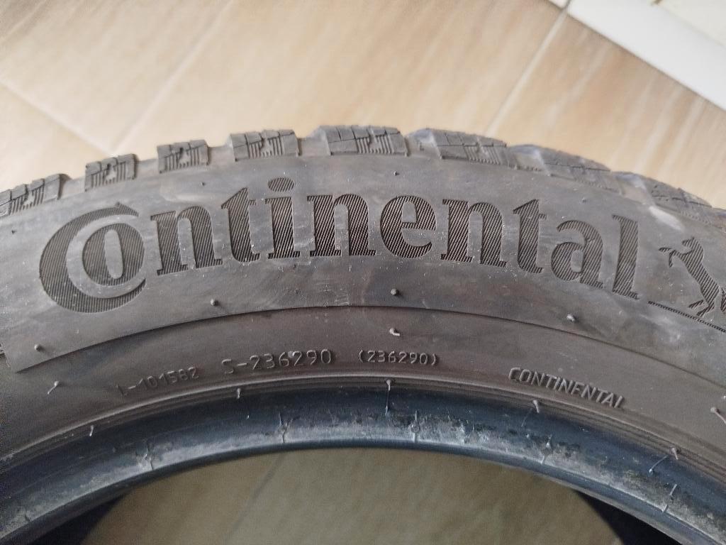 4 Continental 215/55/R19 93H winterbanden, Auto-onderdelen, Banden en Velgen, Ophalen, 16 inch, Winterbanden, Band(en)