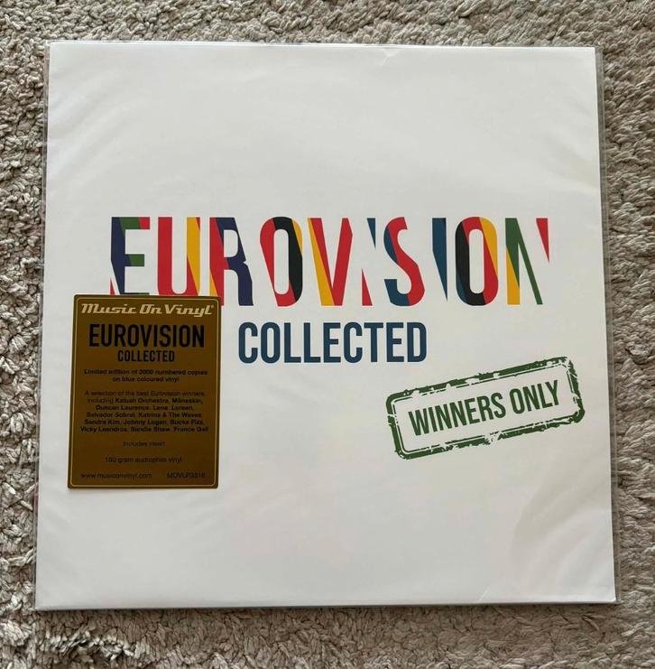 Various - Eurovision Collected (Blue Vinyl) (2LP), Cd's en Dvd's, Vinyl | Pop, Nieuw in verpakking, 2000 tot heden, Overige formaten