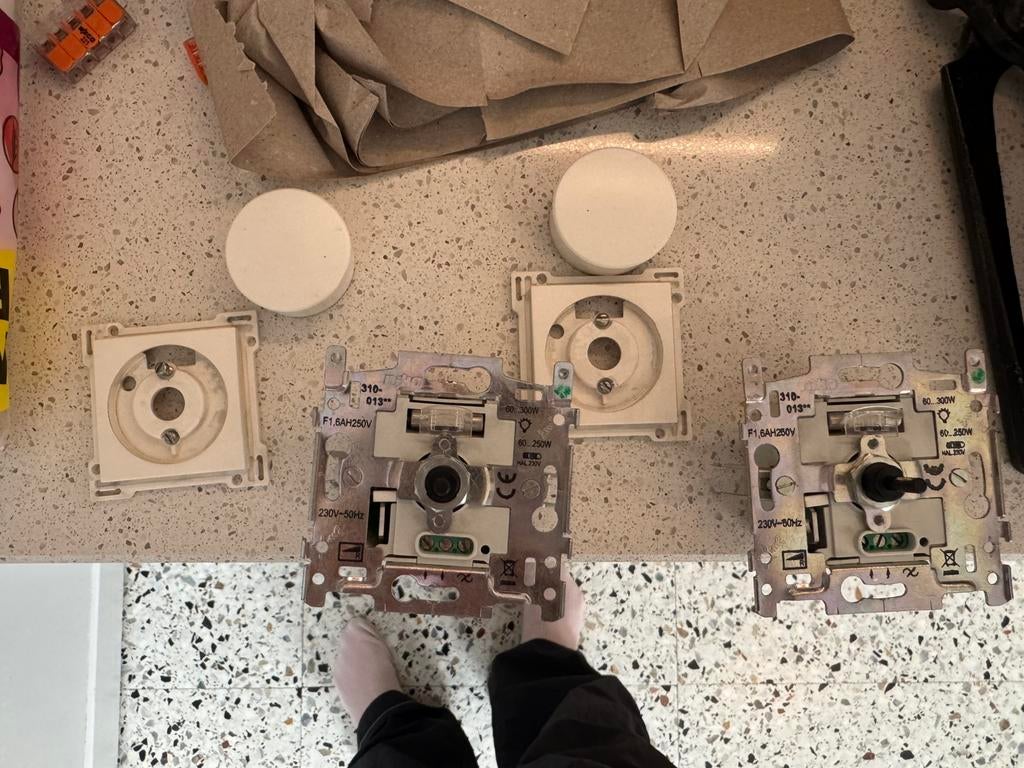 Niko 310-013 dimmers (set van 2), Enlèvement, Utilisé, Interrupteur