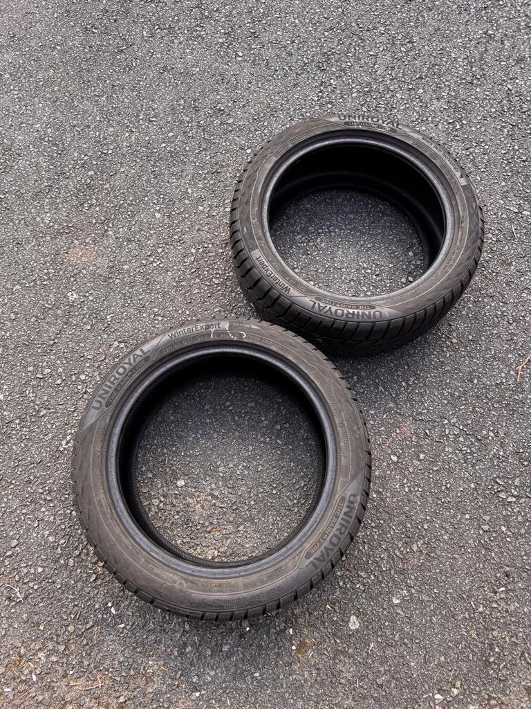 2 Uniroyal 225/45 R17 94V winterbanden - DOT 2624, Pneus hiver, Véhicule de tourisme, Enlèvement, Utilisé