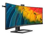 Philips 45B1U6900CH Monitor - 5120x1440 - Webcam 100W USB-C, Computers en Software, Monitoren, Philips, 3 tot 5 ms, VA, Ophalen of Verzenden