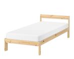 1-persoons IKEA Neiden bedframe & lattenbodem - nieuw, Ophalen, Gebruikt, 90 cm, Eenpersoons