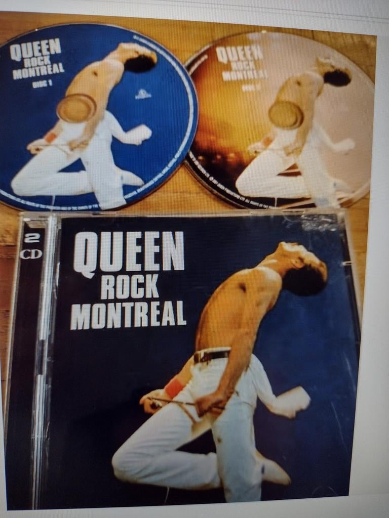 2 cd QUEEN: ROCK MONTREAL LIVE 1981 Bohemian Rhapsody, Ophalen of Verzenden, Zo goed als nieuw, Poprock