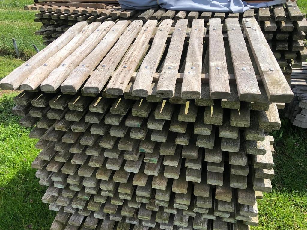 Grill à bois dur Azobé 75 pièces, Enlèvement