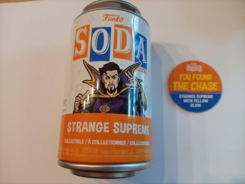 Funko Soda Strange Supreme CHASE!, Ophalen of Verzenden, Nieuw