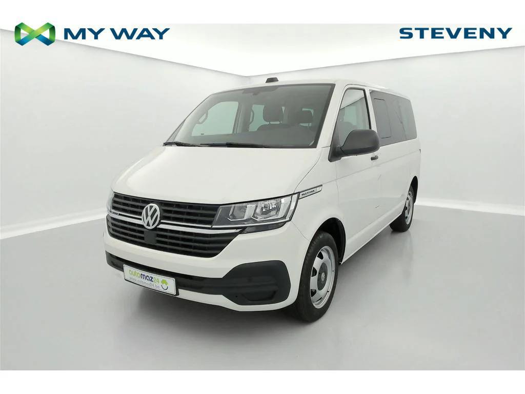 Volkswagen Multivan T6.1 2.0 TDi SCR Highline (EU6AP), Auto's, Automaat, Monovolume, Wit, Diesel