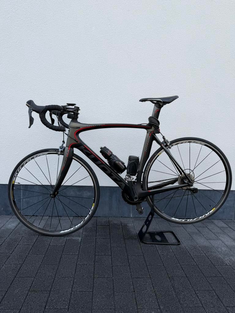 Koersfiets maat 57 prijs bespreekbaar, Ophalen, Zo goed als nieuw, Carbon