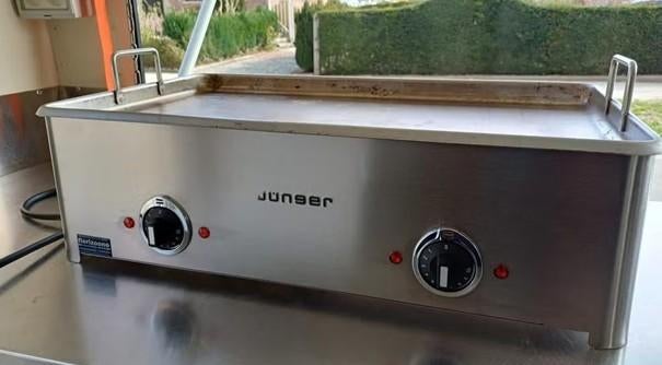 Hamburger bakplaat (electrisch), Enlèvement, Comme neuf, Gril de table