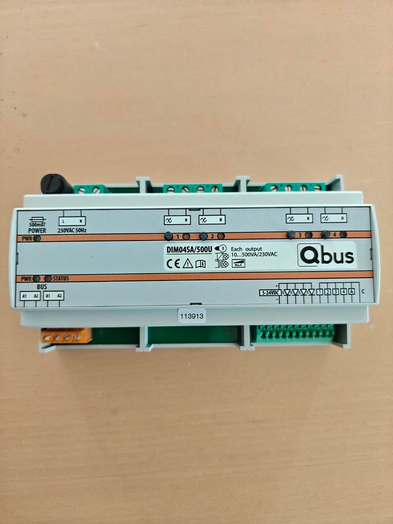 Qbus dimmermodule, Doe-het-zelf en Bouw, Elektriciteit en Kabels, Ophalen of Verzenden