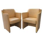 Fauteuils design Rolf Benz - sièges en cuir - lot de 2, Maison & Meubles, Enlèvement