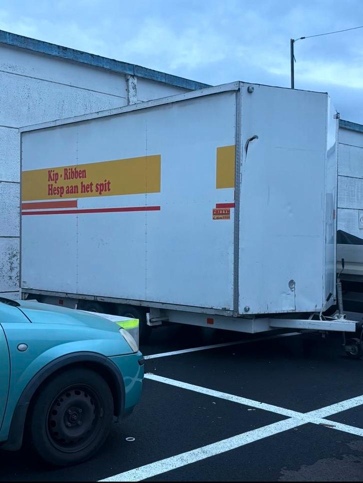 Gesloten aanhanger, Auto diversen, Aanhangers en Bagagewagens, Ophalen