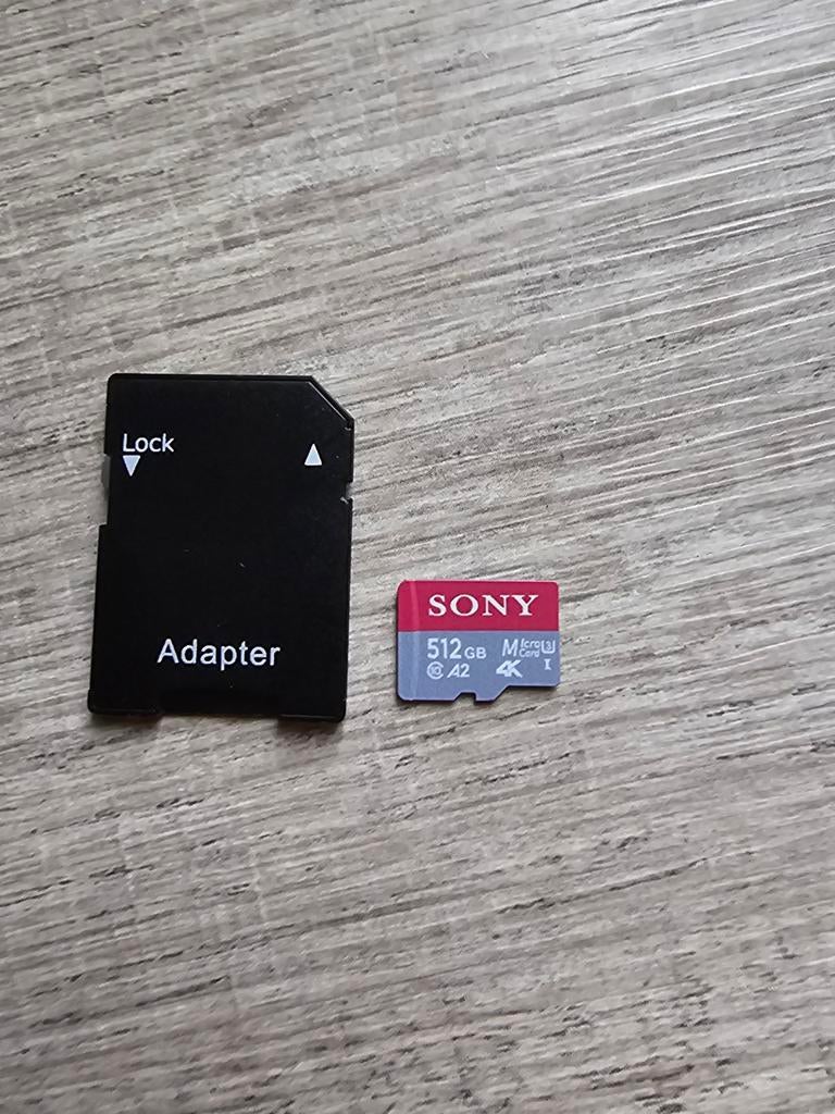 micro SD-kaart van 512 GB, SD