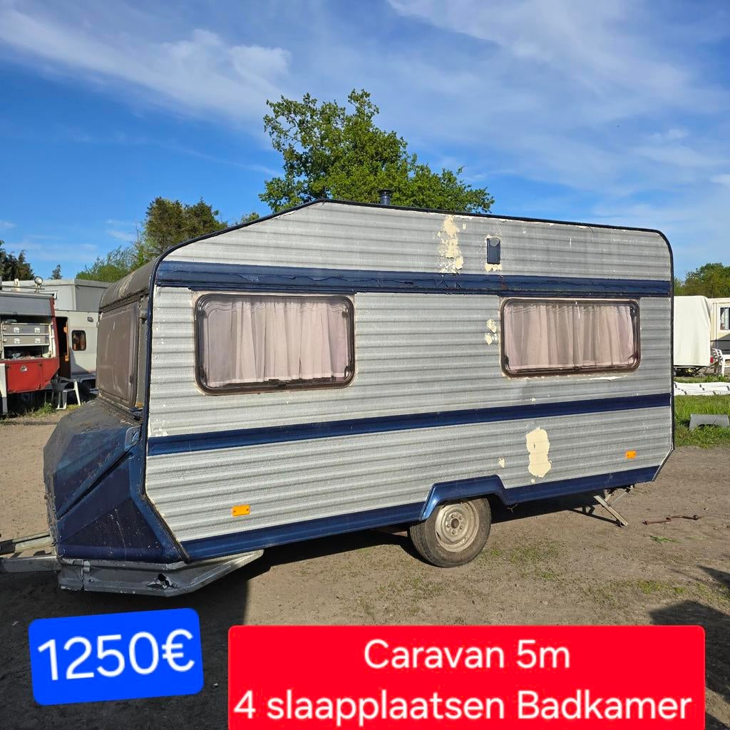 Chantier naval de 24 caravanes de 750 kg, food truck, wagon, Entreprise