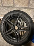 Jantes Mercedes Benz 17 pouces avec pneus, Autos : Pièces & Accessoires, Pneus & Jantes, 245 mm, Pneus été, Enlèvement, Utilisé