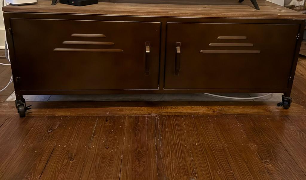 Meuble TV sur roulette, Maison & Meubles, Enlèvement, Comme neuf