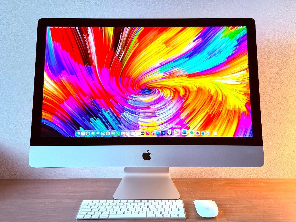 iMac 27 5K Retina | i7 3.8 GHz 8-Core | 16GB Ram | 512GB SSD, Computers en Software, Ophalen, 27 inch 5K Retina, SSD, IMac