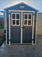 Keter Breteuil Garden Shed - Synthetic - Anthracite/White -, Tuin en Terras, Tuinhuizen, Ophalen
