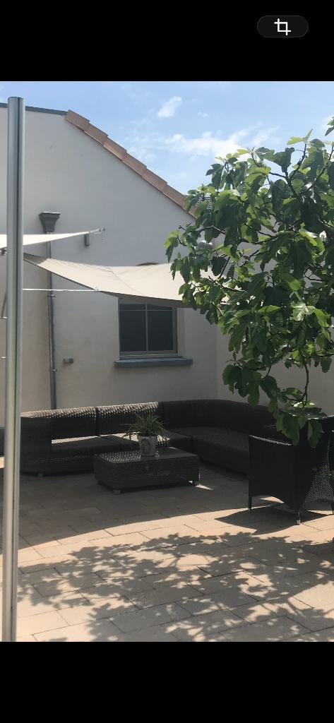 Volledige tuinset: lounge, tafel, stoelen, ligbedjes, Tuin en Terras, Tuinsets en Loungesets, Zo goed als nieuw, Tuinset, Kunststof