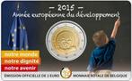 Coincard 2 euro België 2015 Ontwikkeling FRANS, Ophalen of Verzenden, België, 2 euro