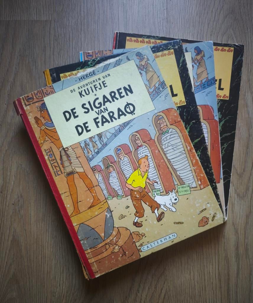 Joli ensemble de bandes dessinées de Tintin (voir descriptio, Livres, Livres d'images & Albums d'images, Enlèvement ou Envoi