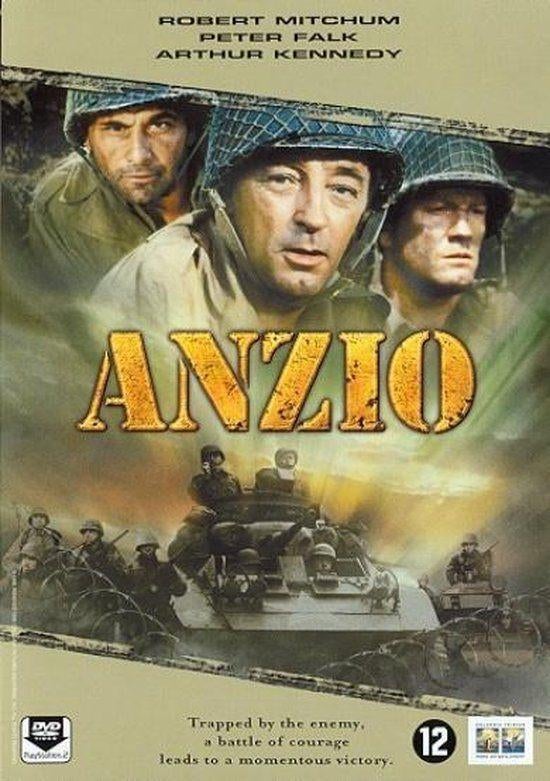 Anzio met Robert Mitchum, Peter Falk, Robert Ryan., Comme neuf, 1960 à 1980, À partir de 12 ans, Action et Aventure