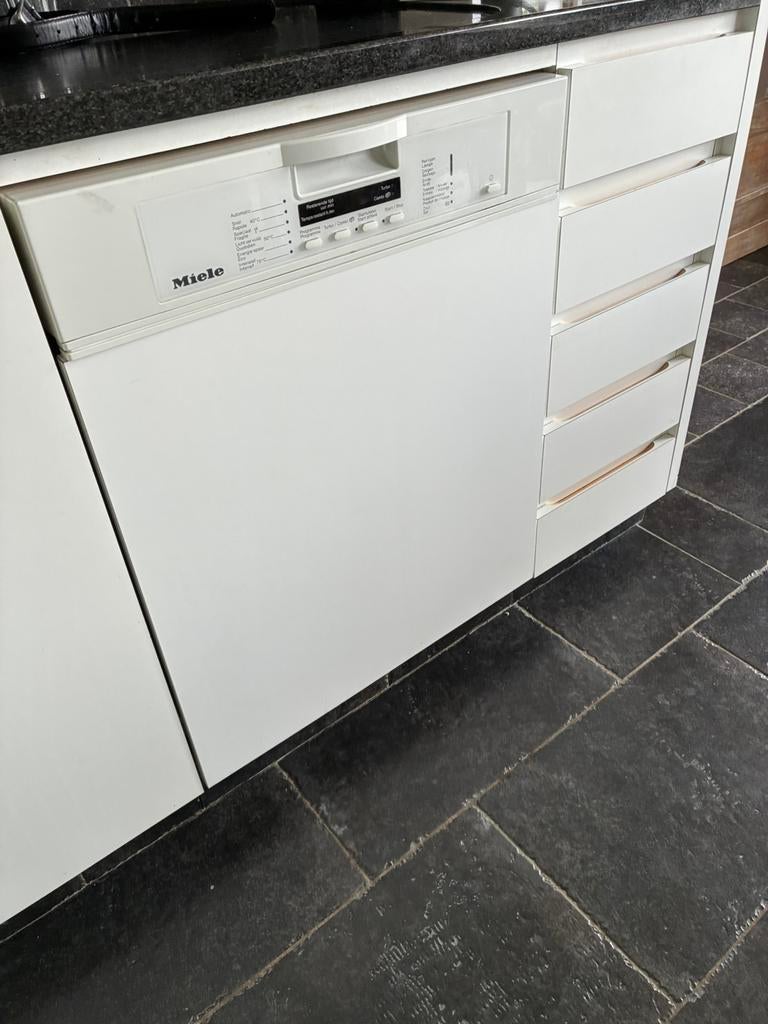 Miele vaatwasser, Ophalen, Gebruikt, Inbouw, Eco programma