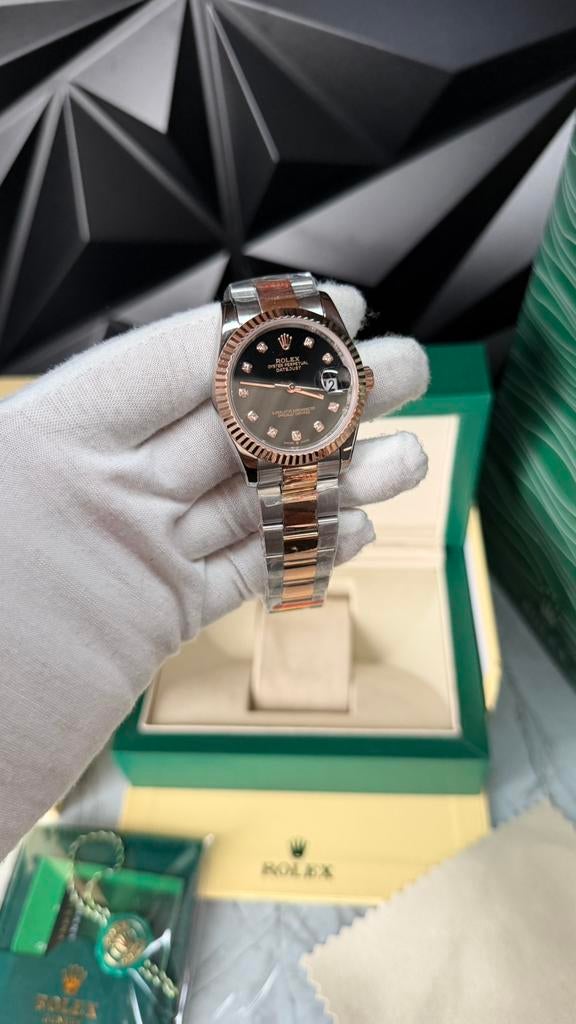 Rolex Datejust Dames, Handtassen en Accessoires, Horloges | Dames, Ophalen of Verzenden, Nieuw, Rolex
