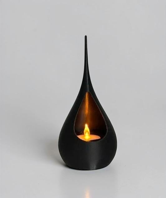 bougie chauffe-plat en forme de larme, Maison & Meubles, Moins de 25 cm, Enlèvement ou Envoi, Comme neuf, Synthétique