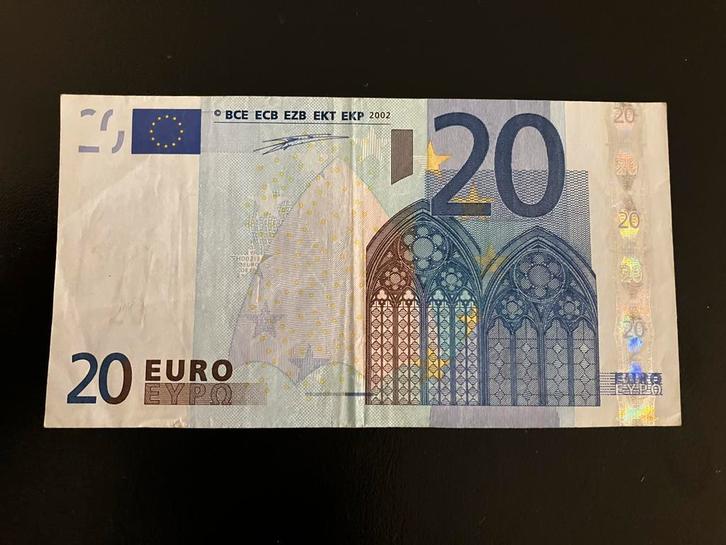 €20,- Duisenberg - Ierland (T) - H002, Postzegels en Munten, Bankbiljetten | Europa | Eurobiljetten, Los biljet, Ierland, 20 euro