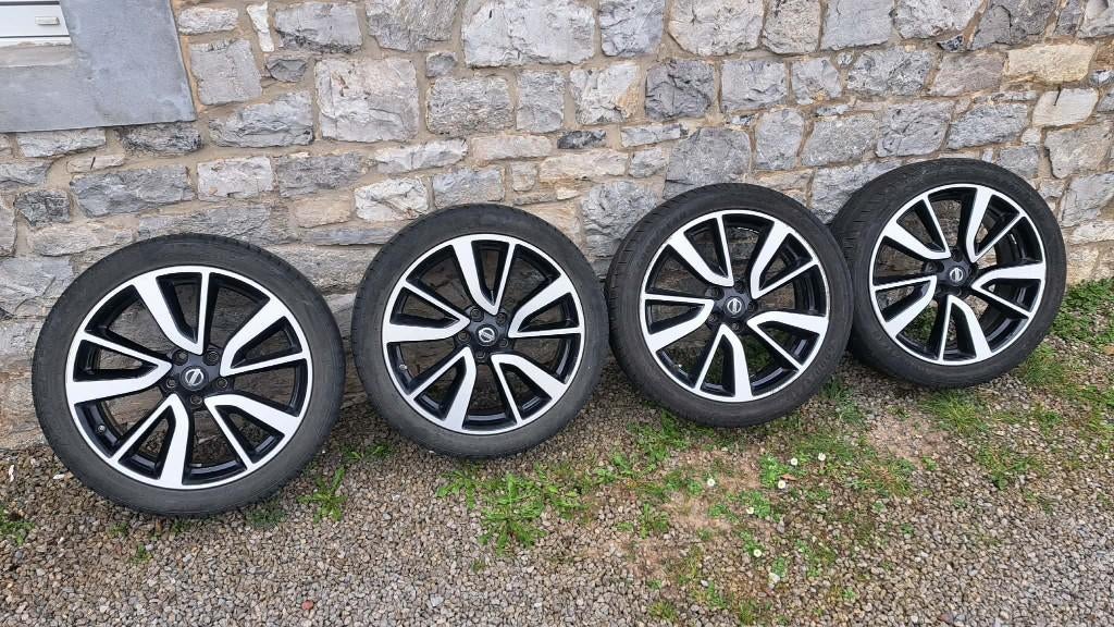 4 Jantes Aluminium 19" Nissan Quashqai, Véhicule de tourisme, Pneus été, Utilisé, Jante(s)