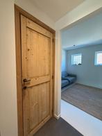 Portes en pitchpin, Doe-het-zelf en Bouw, Raamkozijnen en Schuifdeuren, Ophalen, Gebruikt, Minder dan 75 cm, 150 tot 225 cm