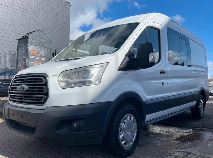 Ford Transit/Euro 6b /7 places/TVA/Garantie/Attache-remorque, Auto's, Bestelwagens en Lichte vracht, Particulier, Airconditioning