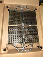 Wafelijzer Matt dubbel Luikse 4x7 nieuw, Enlèvement