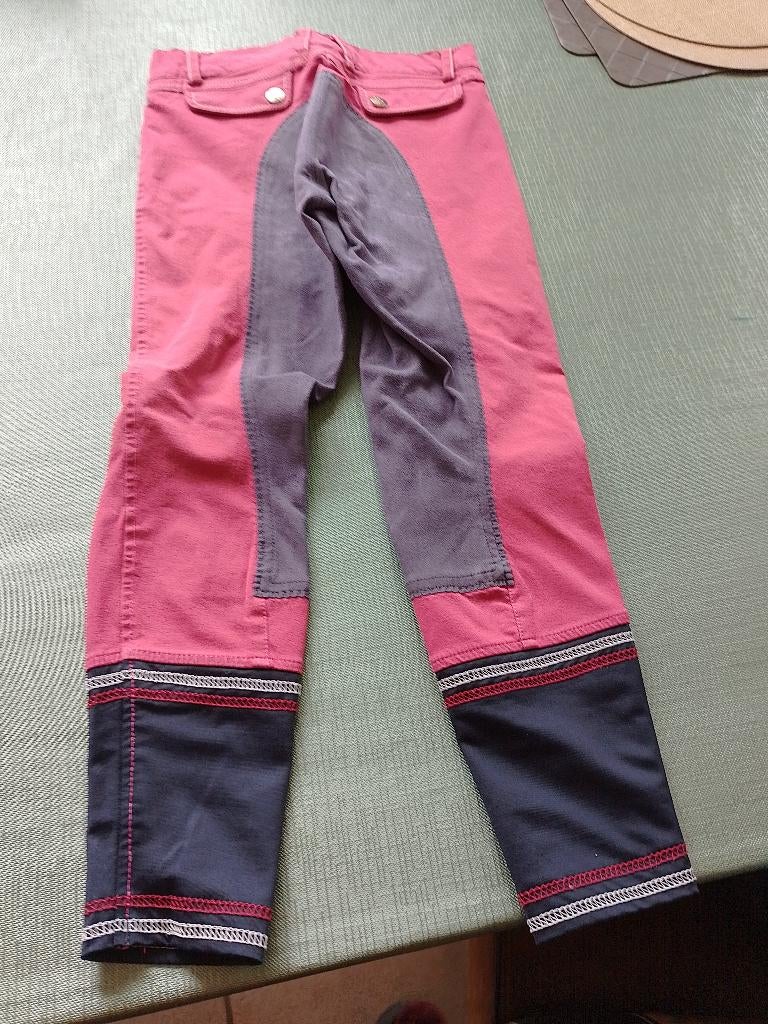 Rijbroek BR roos maat 146, Dieren en Toebehoren, Paardrijkleding, Ophalen, Gebruikt, Kinderen, Onderkleding