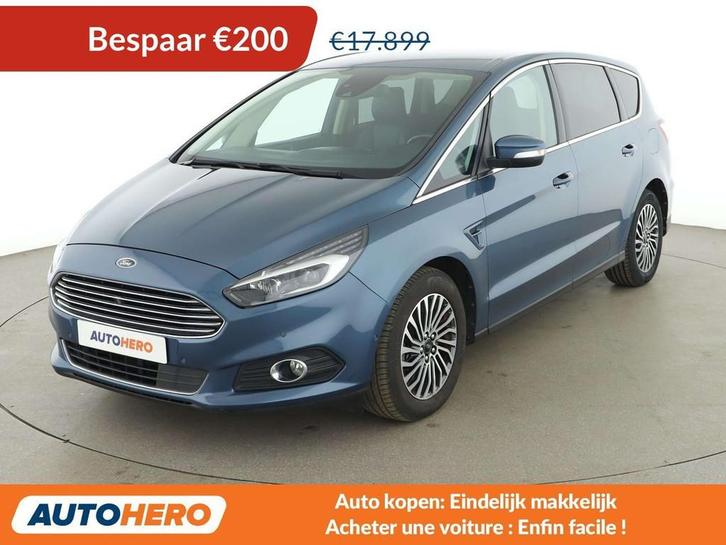 Ford S-Max 2.0 TDCi EcoBlue Titanium (automatique), Autos, Ford, Achat, S-Max, ABS, Caméra de recul, Régulateur de distance, Airbags