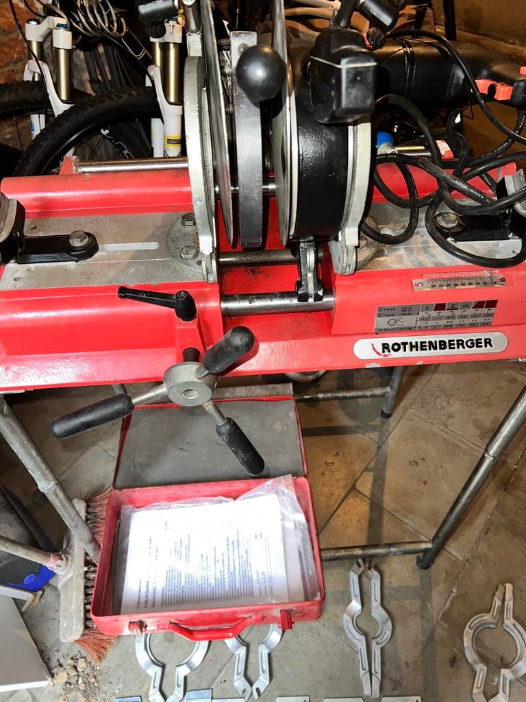 Rothemberger Geberit machine, Doe-het-zelf en Bouw, Gereedschap | Lasapparaten, Ophalen, Gebruikt