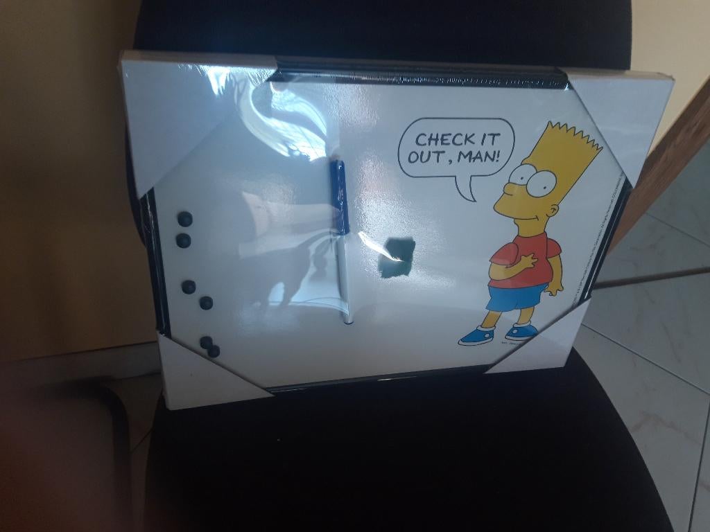 Nieuw the simpsons schrijfbord met stift, Ophalen of Verzenden, Nieuw, Magneetbord
