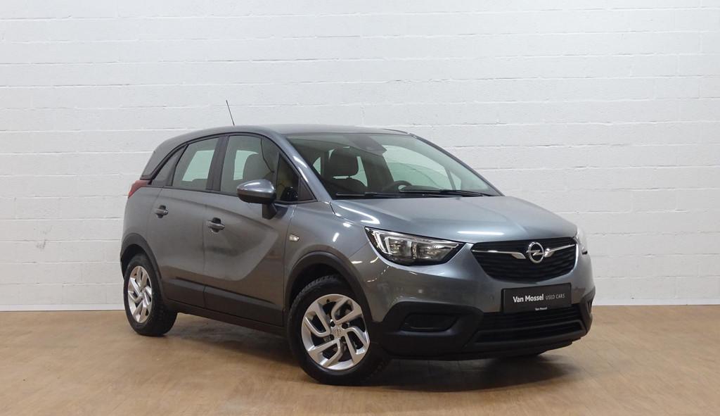 Opel Crossland X 1.2T 5MT Edition + GPS + Parkeerhulp voor &, Argent ou Gris, Euro 6, Entreprise, Noir
