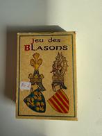 Vintage Kaartspel 'Jeu des Blasons' (Heraldiek), Enlèvement ou Envoi, Comme neuf, Carte(s) à jouer