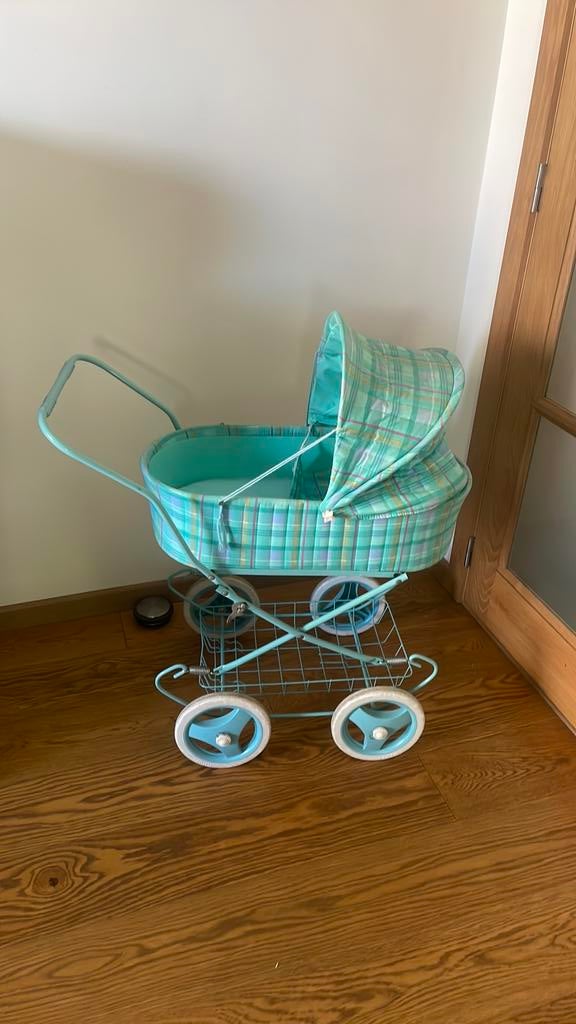 Retro poppenwagen, Ophalen, Gebruikt, Babypop