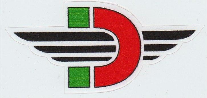 Ducati sticker #2, Motoren, Accessoires | Stickers, Verzenden