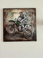 Metalen kader in reliëf, Enlèvement, Comme neuf