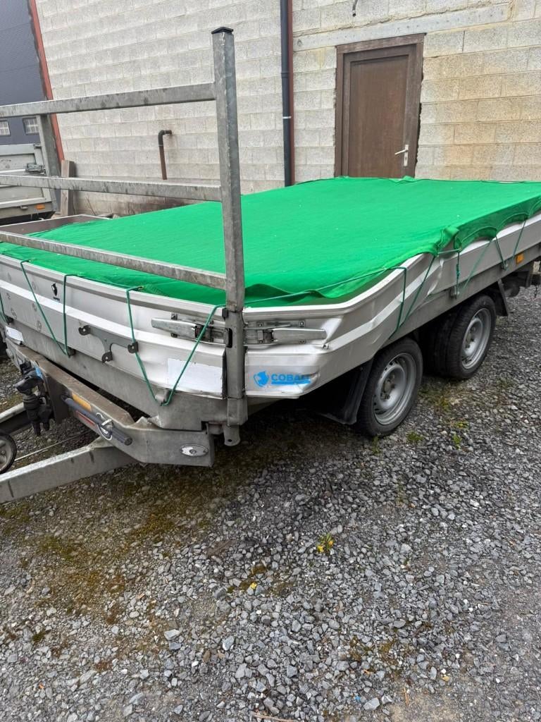 Remorque double essieu Hapert, Enlèvement, Utilisé