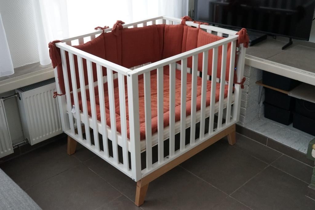 Parklegger en omrander, Kinderen en Baby's, Ophalen, Gebruikt, Rechthoekig, Boxkleed