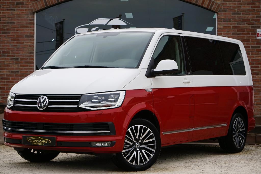 Volkswagen T6 Multivan 2.0 TDi DSG 7 PLACES, Autos, Volkswagen, Rouge, Achat, Euro 6, Entreprise