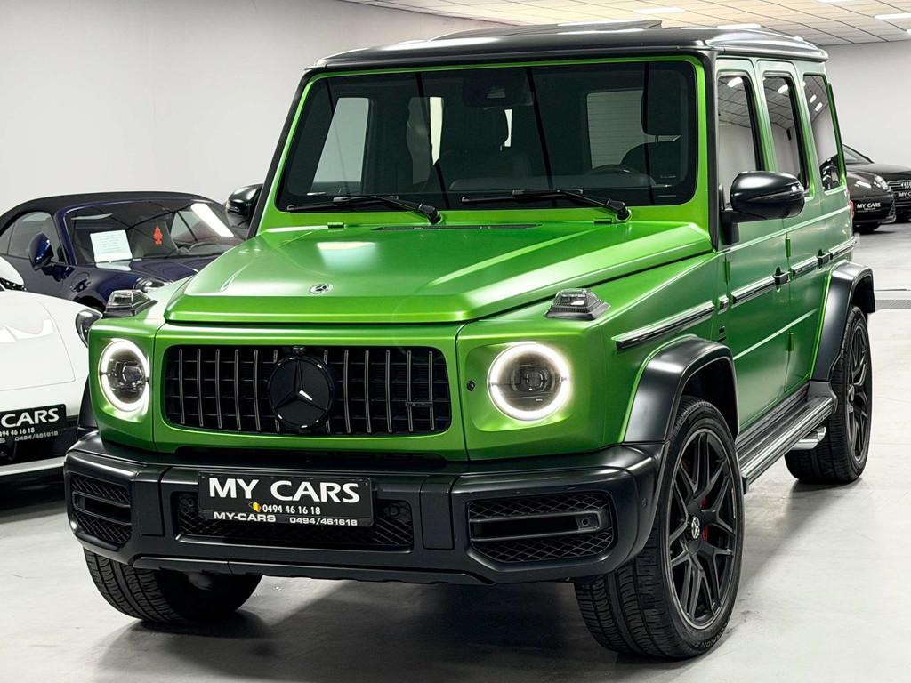 Mercedes-Benz G-Klasse 63 AMG 585 CV Utilitaire Magno Green, Autos, Cuir, Achat, 430 kW, Entreprise