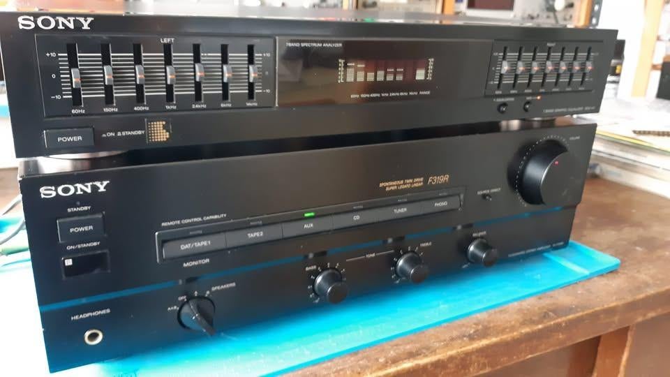 Combi amplificateur/égaliseur, TV, Hi-fi & Vidéo, Enlèvement, Comme neuf, Sony