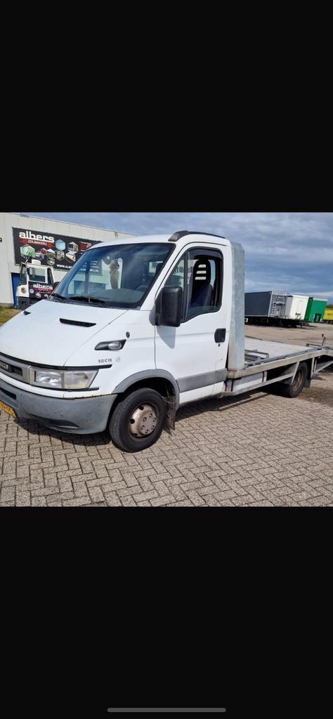 Iveco Daily 50C Oprijwagen 2.8 Diesel – APK 09/2026 NAP, Auto's, Bestelwagens en Lichte vracht, Particulier, Iveco, Diesel, Euro 3