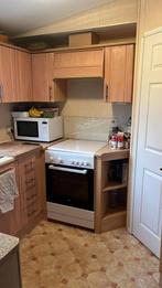 Ruime stacaravan 11x3,7m, 3 slaapkamers full electric, Tot en met 3